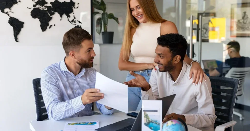 Digital visitor management system for companies